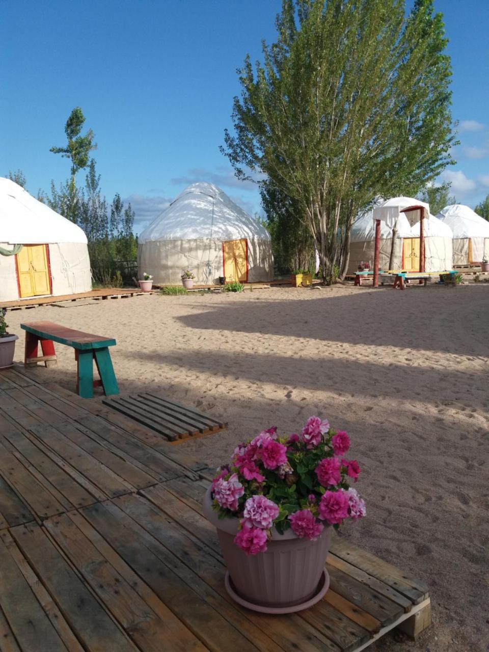 Hotel Yurt Camp Tosor Exterior foto